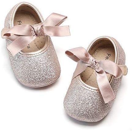 imageFelix ampamp Flora Soft Sole Baby Shoes  Infant Baby Walking Shoes Moccasinss Rubber Sole Crib ShoesB18pink