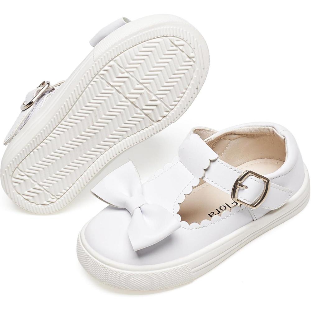 imageFelix ampamp Flora ToddlerLittle Kid Girls Running Shoes Glitter Sneakers Princess Fashion Casual Sports ShoesBs828white