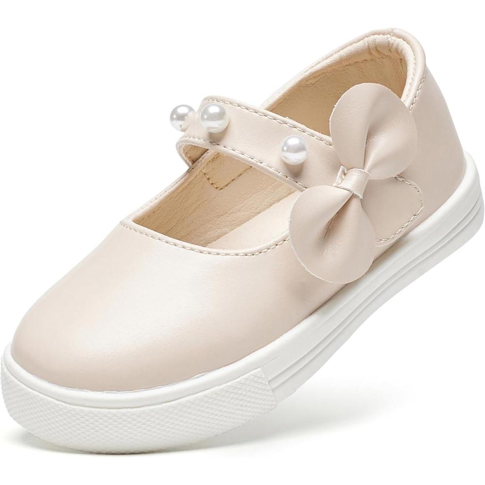 imageFelix ampamp Flora ToddlerLittle Kid Girls Running Shoes Sports Sneakers Princess Casual Glitter ShoesBs825beige
