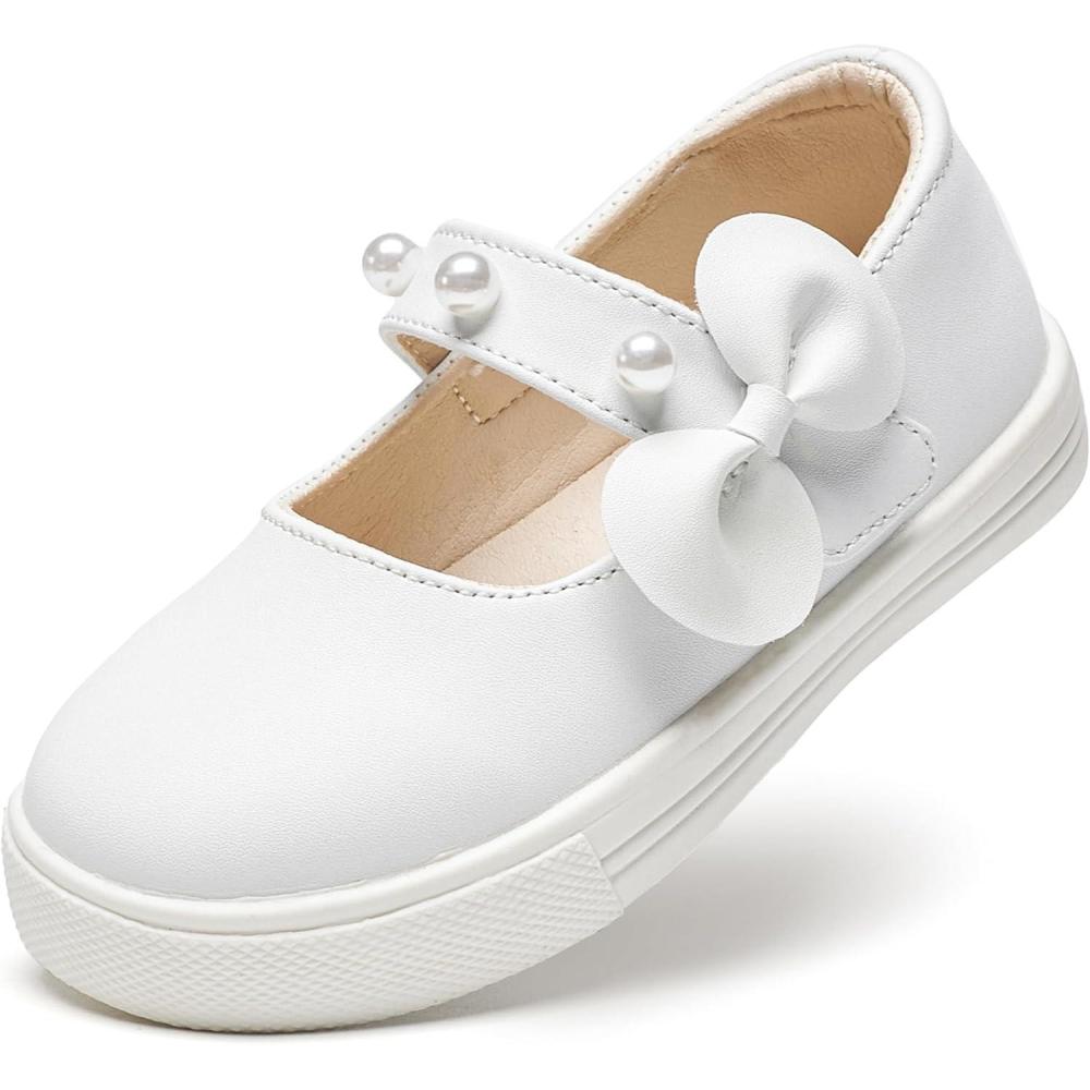 imageFelix ampamp Flora ToddlerLittle Kid Girls Running Shoes Sports Sneakers Princess Casual Glitter ShoesBs825white