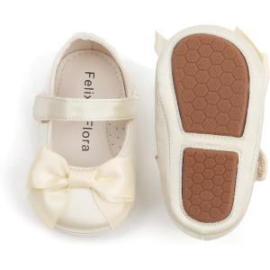 Soft Sole Baby Shoes – Infant Baby Walking Shoes Moccasins Rubber Sole Crib Shoes(B8716-gold)