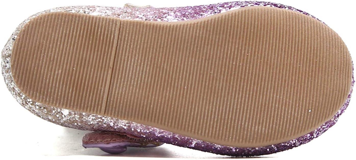 imageFelix amp Flora Toddler Girl Dress Shoes Flower Girl Ballet Mary Jane Flats Party School WeddingB356purple