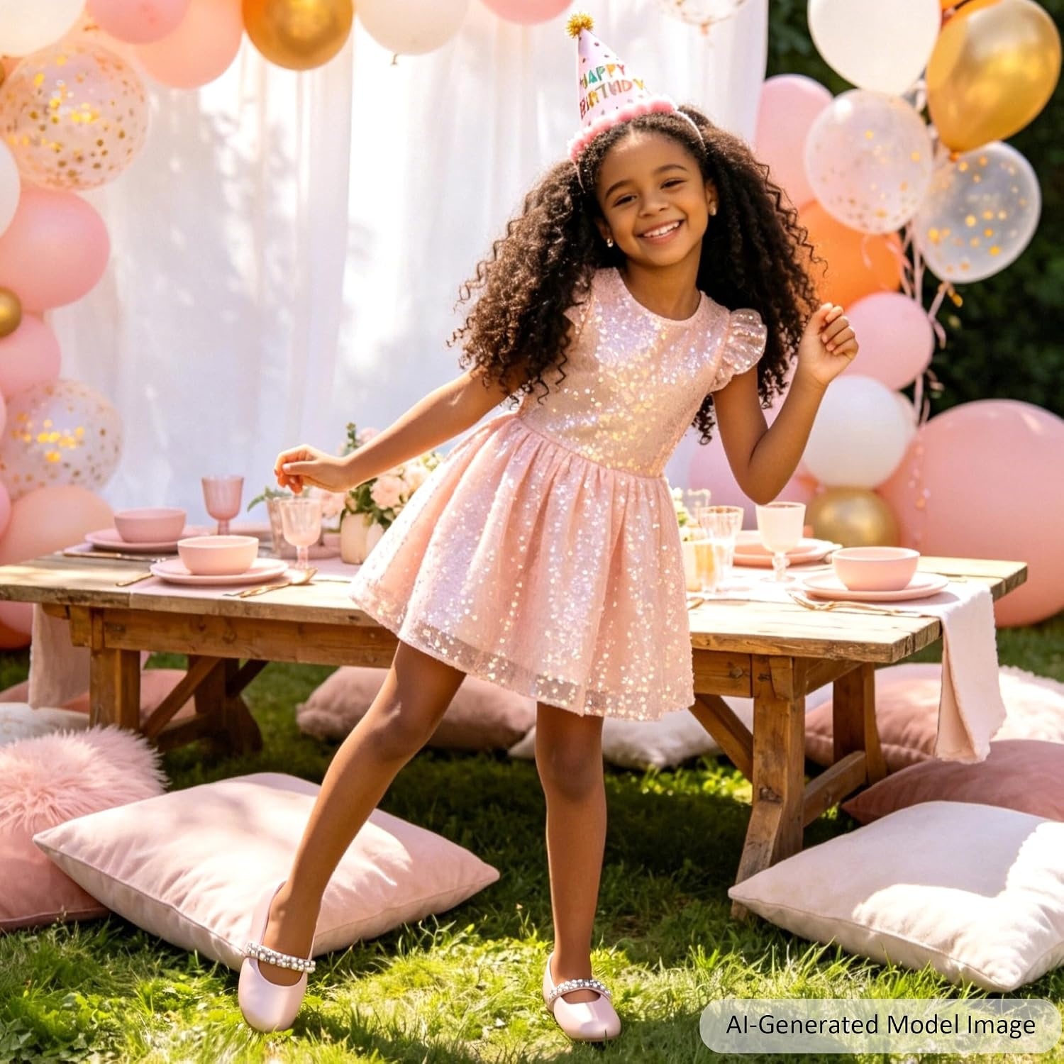 image:imageFelix amp Flora Girls Toddler Little Ballet Shoes Flower Girls Mary Jane Flats Dress Shoes Party WeddingB862pearl Pink