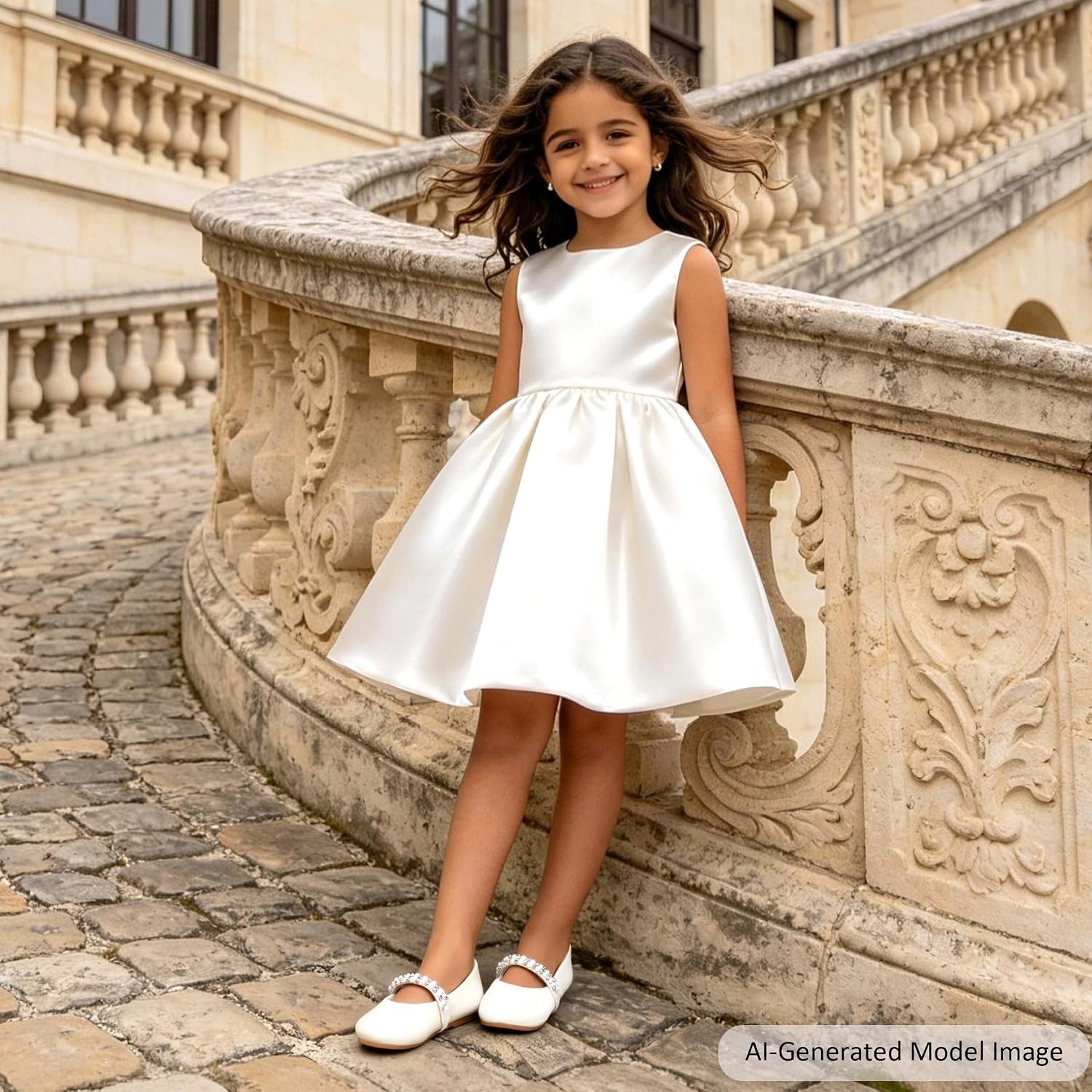 image:imageFelix amp Flora Girls Toddler Little Ballet Shoes Flower Girls Mary Jane Flats Dress Shoes Party WeddingB862pearl White