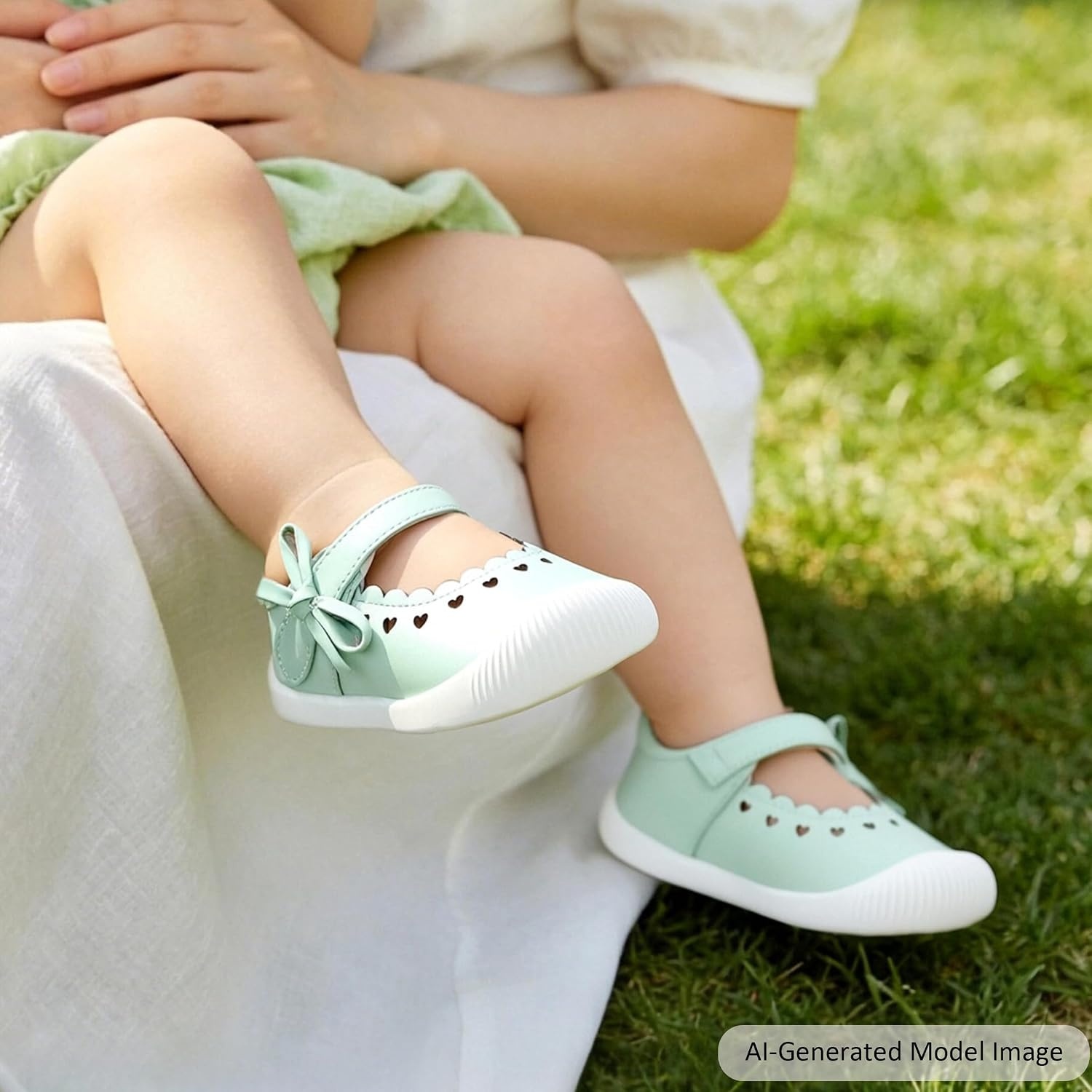 image:imageFelix amp Flora Soft Sole Baby Dress Shoes Infant Baby Walking Shoes Moccasinss Rubber Sole Crib ShoesByb06light Green