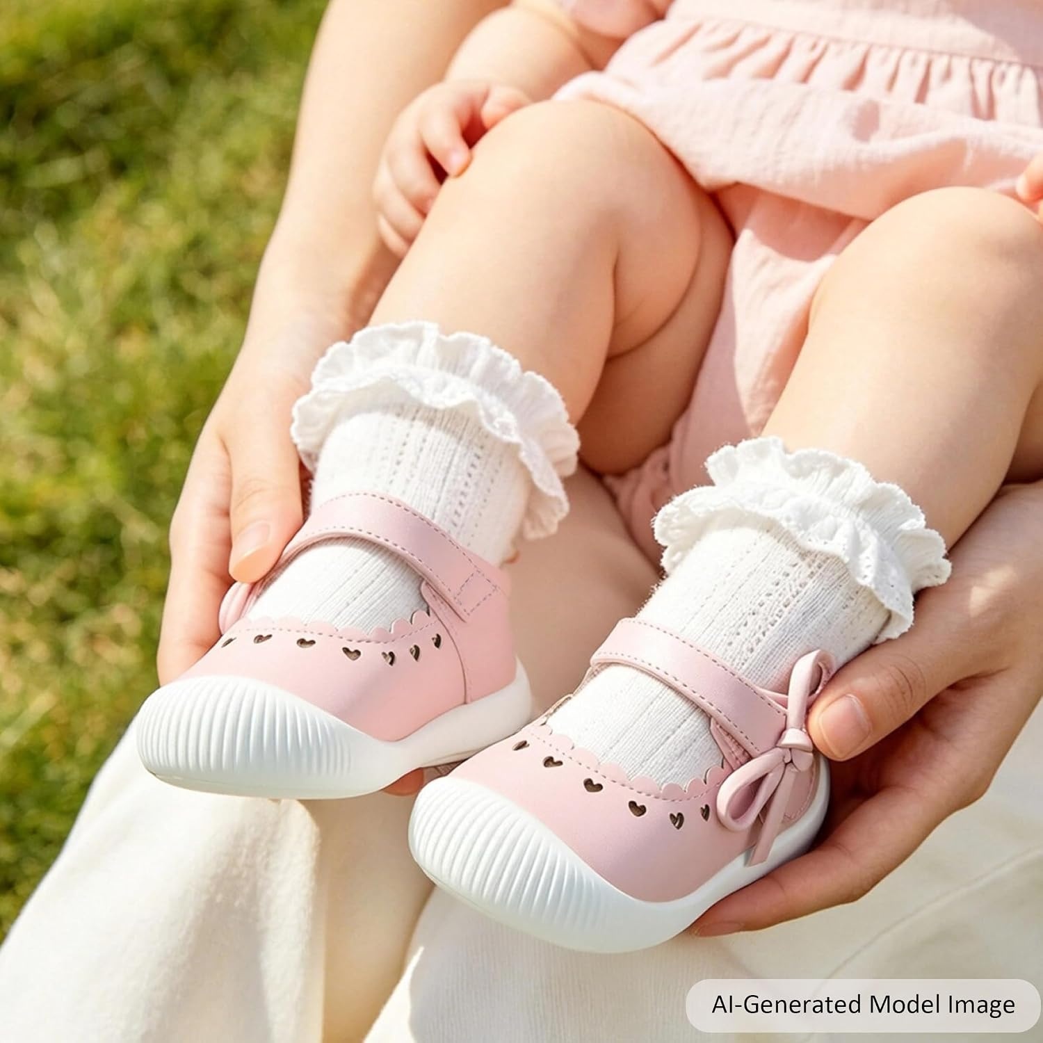 image:imageFelix amp Flora Soft Sole Baby Dress Shoes Infant Baby Walking Shoes Moccasinss Rubber Sole Crib ShoesByb06pink