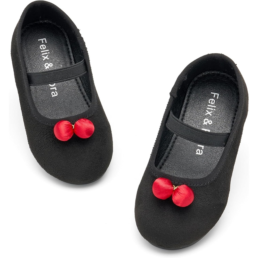 image:imageFelix amp Flora Toddler Flower Girl Dress Shoes Girl Ballet Flats Party School Shoes WeddingBf33black
