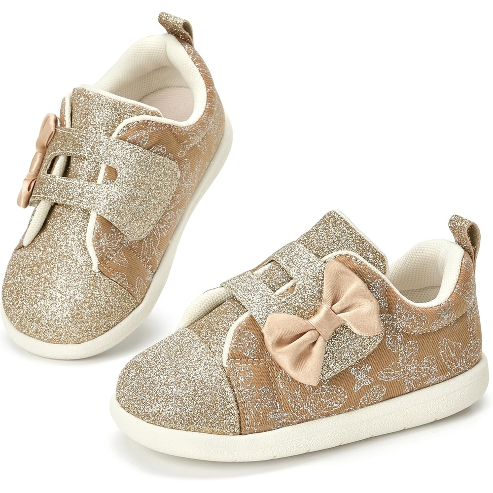image:imageFelix amp Flora Toddler Girls Running Shoes Sports Sneakers Princess Casual Glitter ShoesBns02gold