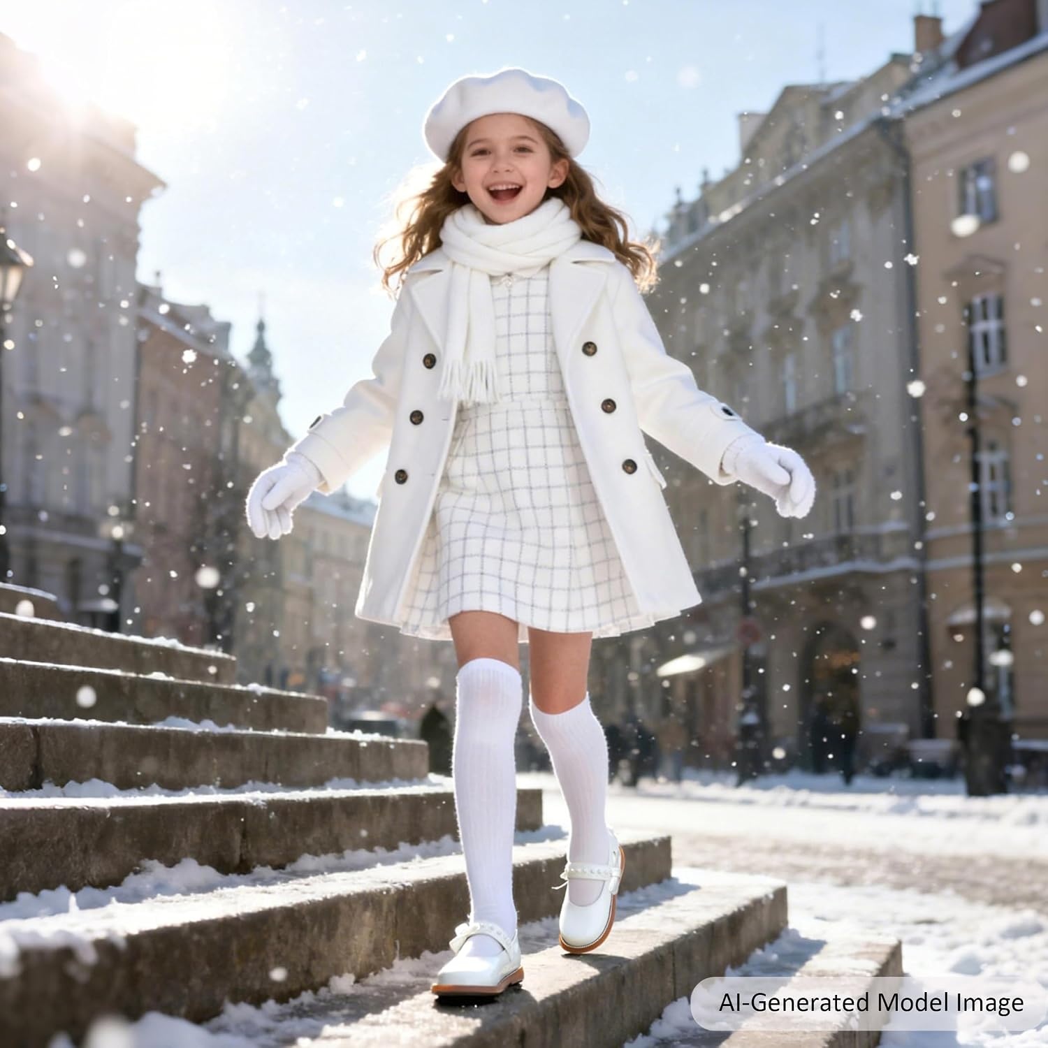 image:imageFelix amp Flora Toddler Girl Mary Jane Dress Shoes School Oxford Flats for Girl Party ShoesB432pl White